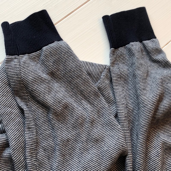 Ryan Seacrest Striped Button Front Hoodie Cardigan - Picture 5 of 6